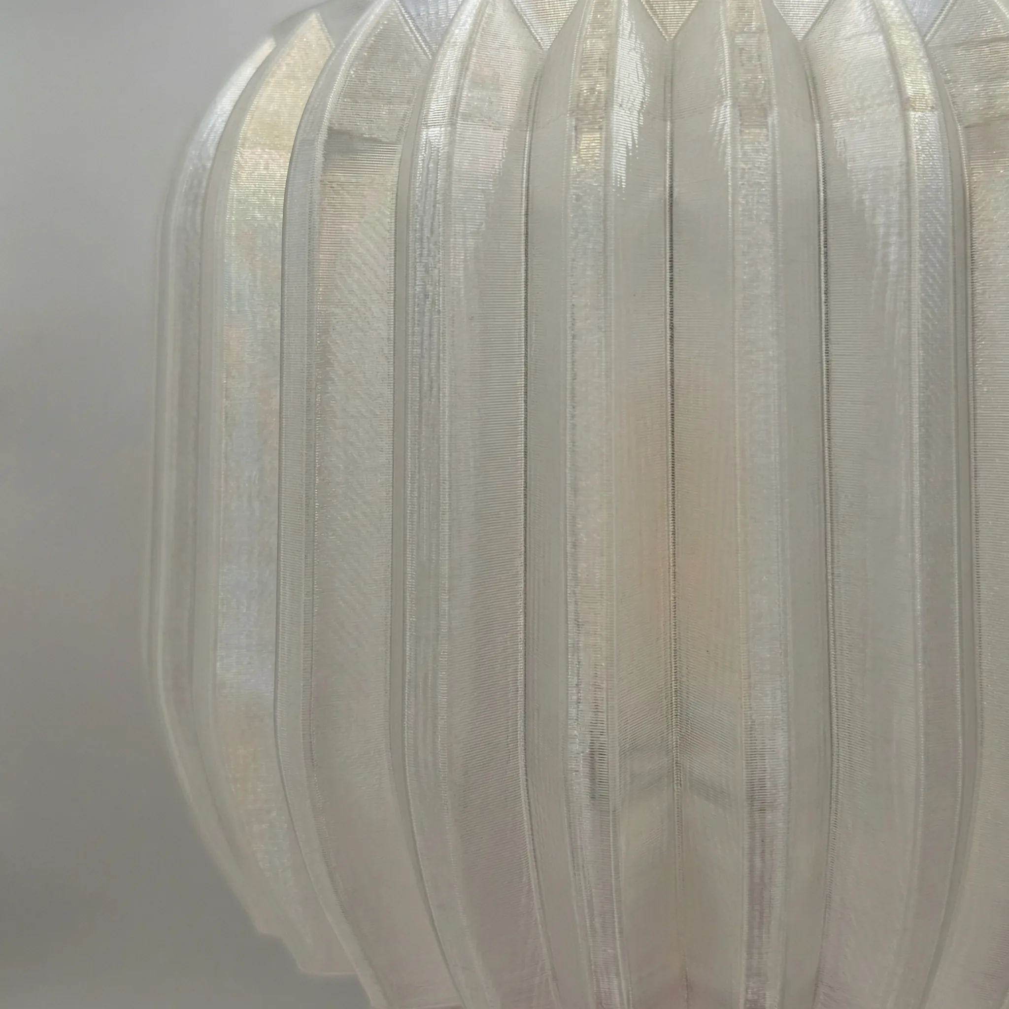 PLA vs PETG for home lighting objects